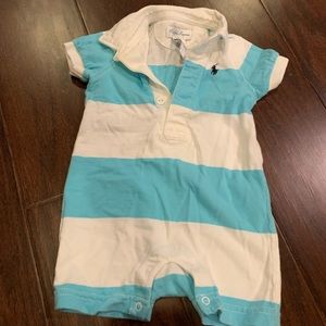 Ralph Lauren polo romper 0-3